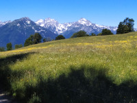 Vue au départ de la randonnée